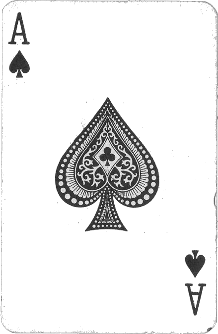 “ Ace Of Spades ” - Iphone 6 Playing Cards (470x700), Png Download