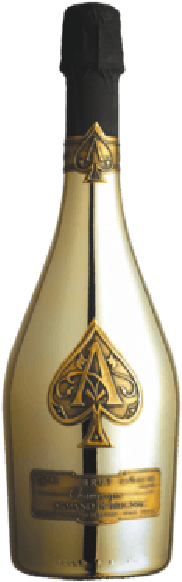 Armand De Brignac Ace Of Spades Magnum - Champagne Armand De Brignac (600x600), Png Download