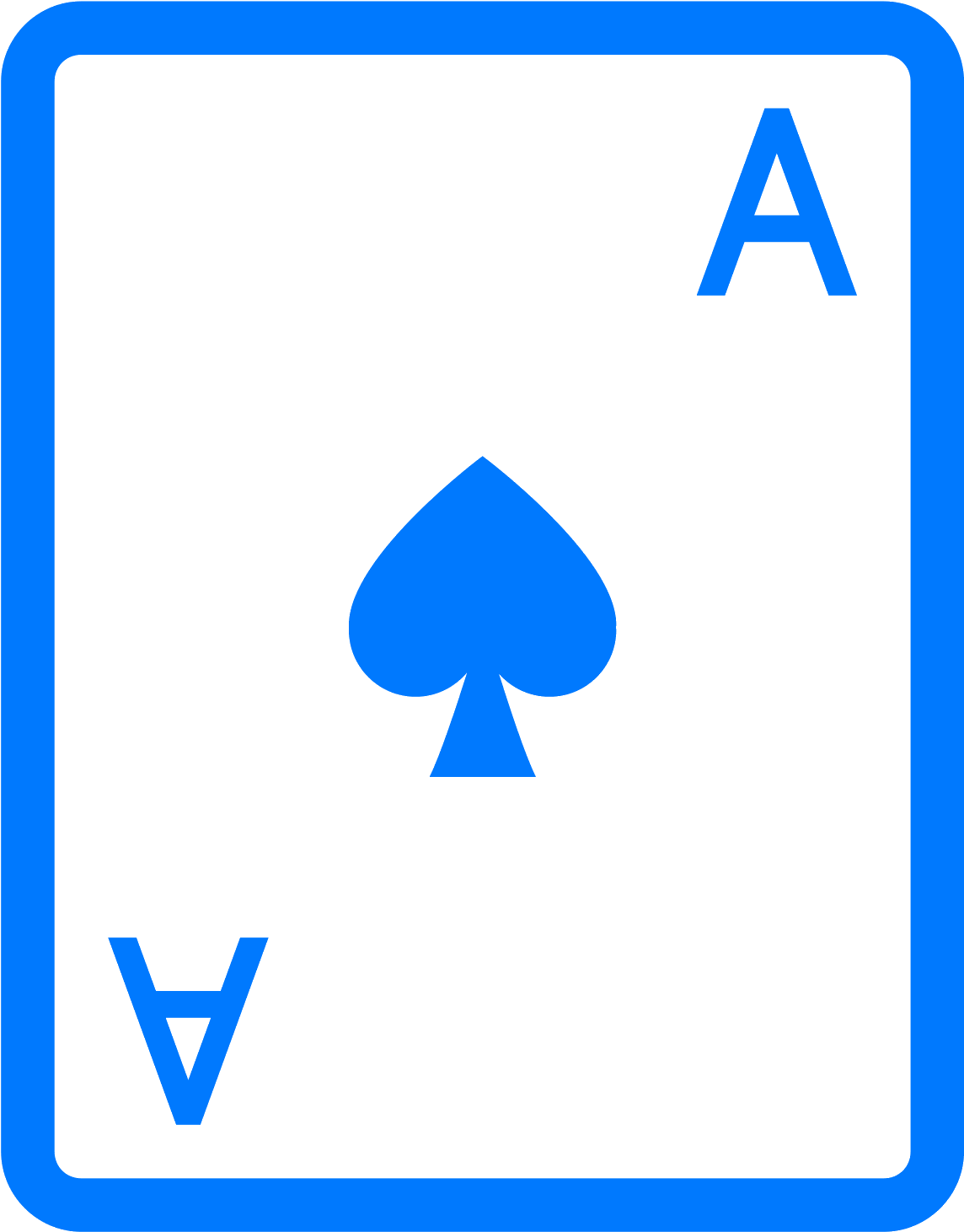 Ace Of Spades Icon - Ace Of Spades (1600x1600), Png Download