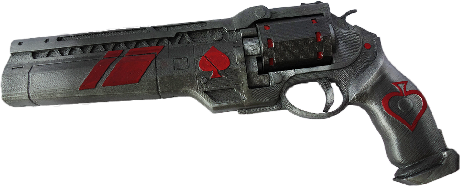 Ace Of Spades Prop Last Hand Ornament - Ace Of Spades Replica (1500x1501), Png Download