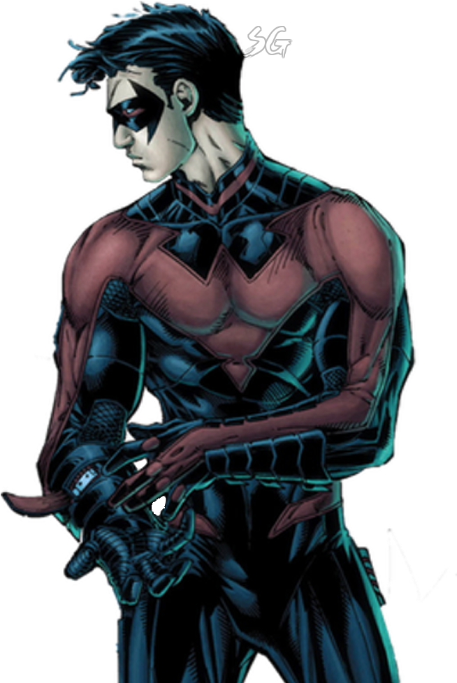 Nightwing Png Picture - Nightwing Comic (653x990), Png Download