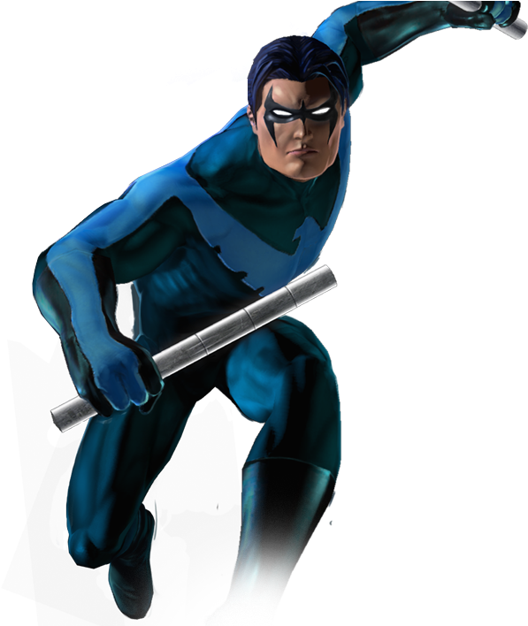 Nightwing Png Clipart - Найтвинг Png (993x707), Png Download