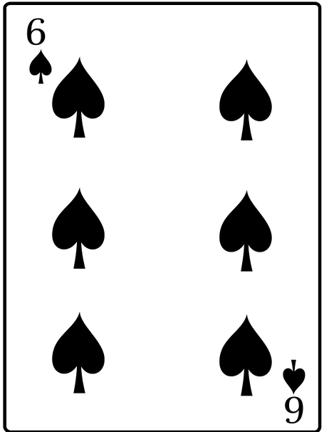 Spades - 7 Of Spades Card (605x605), Png Download