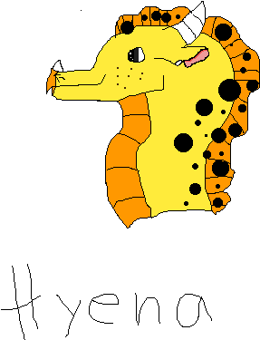 Hyena The Sandwing Nightwing - Hyena (500x500), Png Download