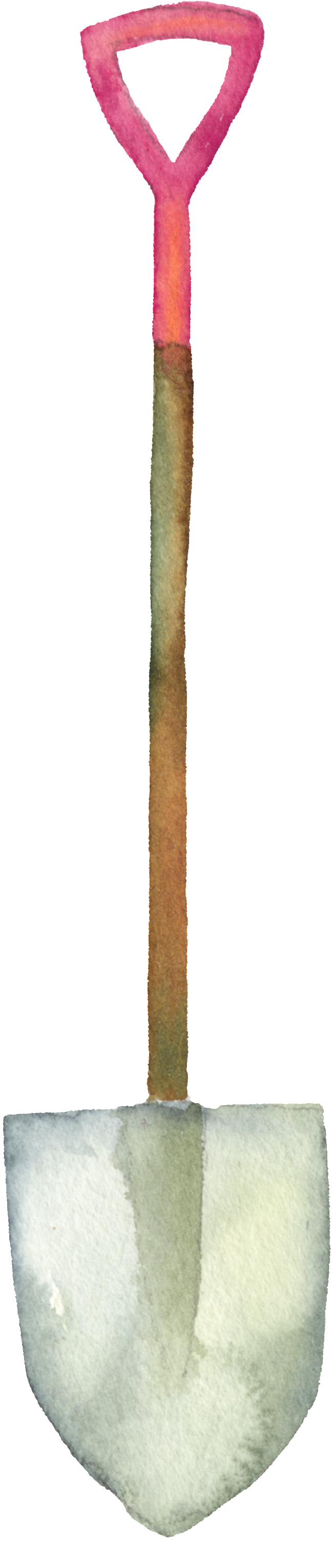 Cartoon Adorable Spade Transparent Material - Color (650x3002), Png Download