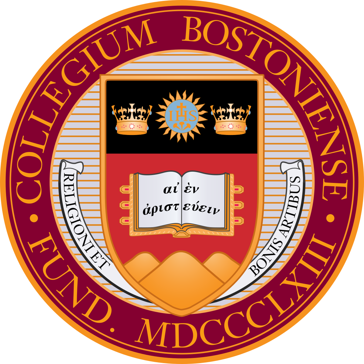 The Boston College Seal - Seal Boston College Logo (1200x1200), Png Download