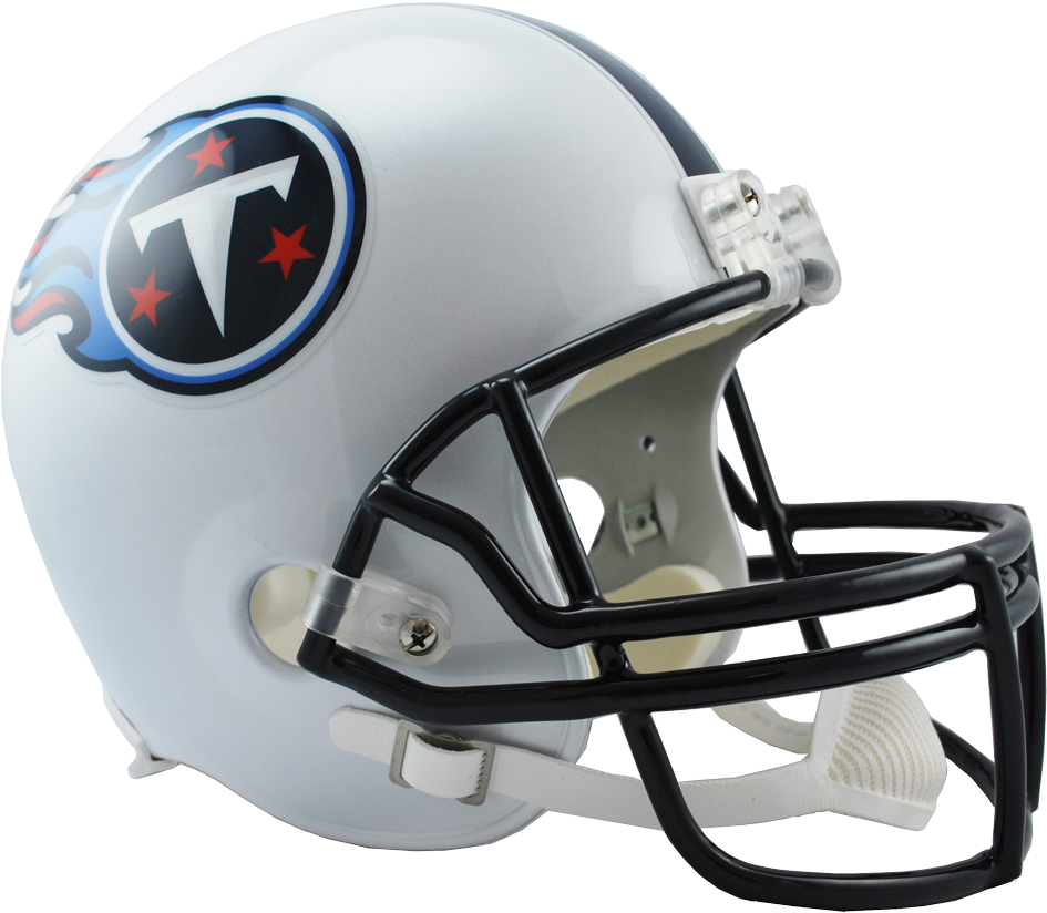 Riddell Deluxe Replica Helmet - Tennessee Titans Football Helmet (1000x869), Png Download
