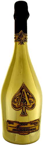 Armand De Brignac Brut Gold Ace Of Spades Champagne - Armand De Brignac Ace Of Spades Champagne Rose (500x500), Png Download