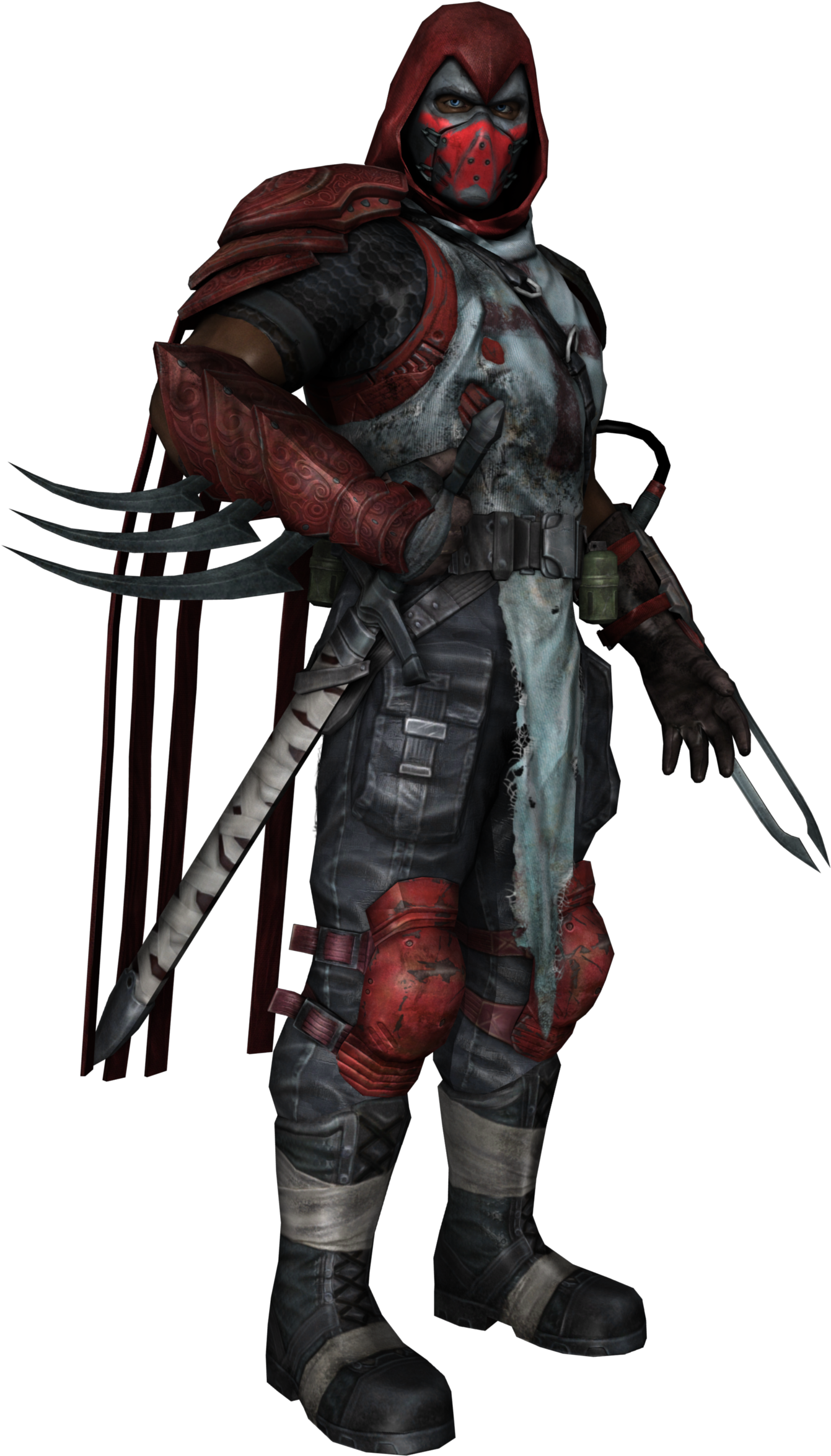 Image Dc Comics Azrael As Seen In Batman Arkham City - Implacable Man (1414x2393), Png Download