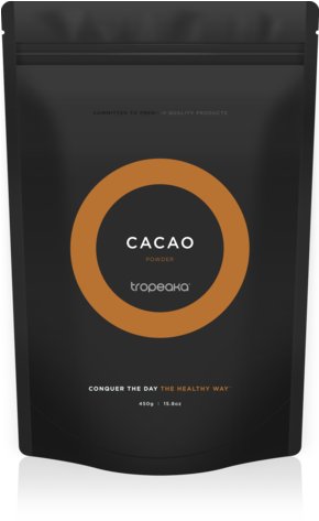 Cacao Powder - Cocoa Solids (289x480), Png Download