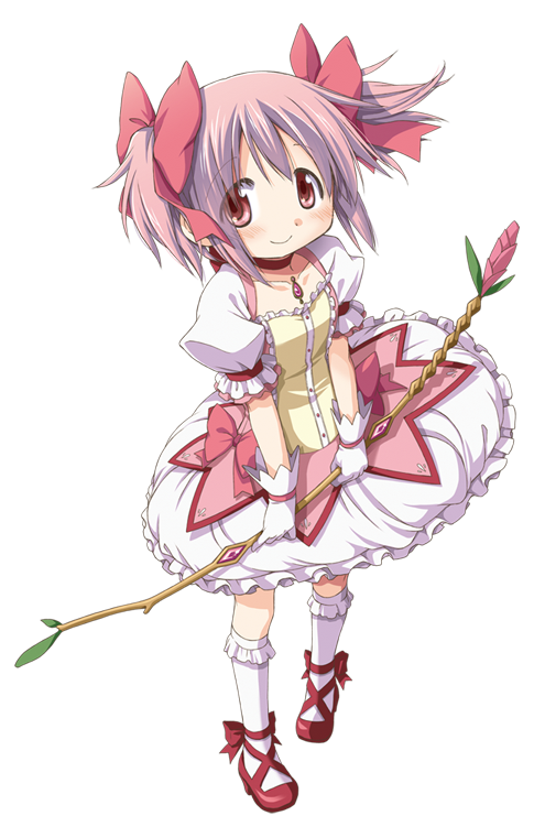 Puella Magi Madoka Magica Madoka Pose3 - Puella Magi Madoka Magica Movie Pt 3 [regio Free (0)] (485x741), Png Download