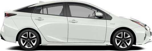 Prius - Toyota Hybrid Car (555x280), Png Download