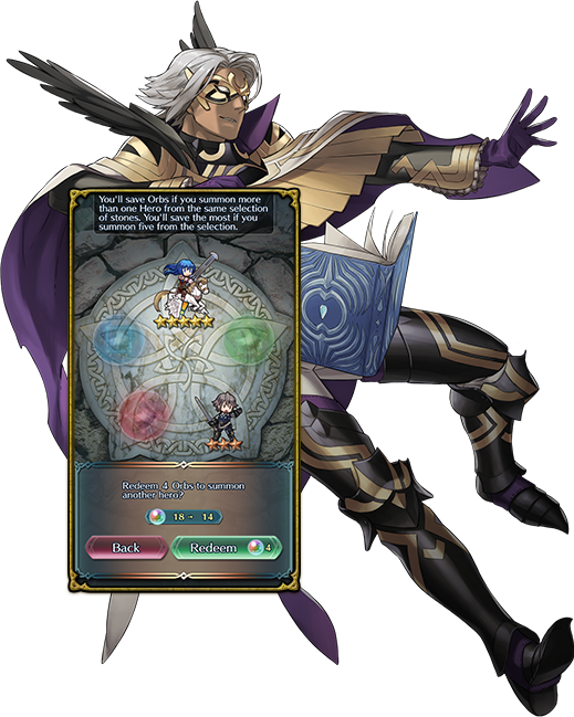 'fire Emblem Heroes' - Fire Emblem Heroes October Schedule (519x649), Png Download