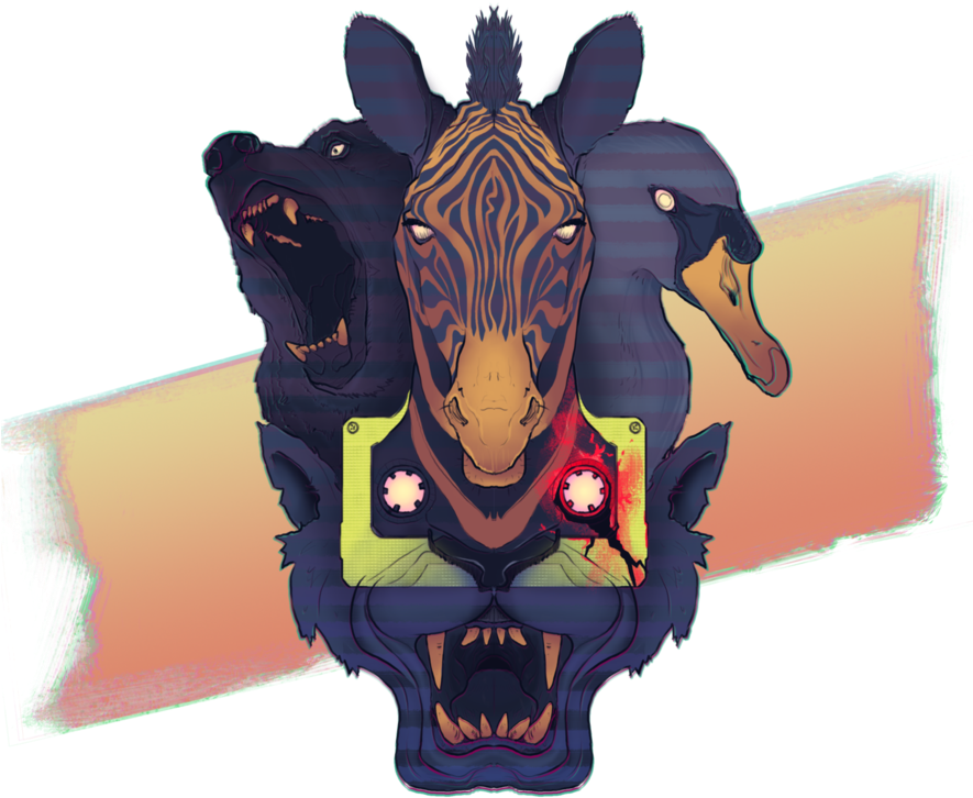Hotline Miami - Hotline Miami 2 Logo (884x903), Png Download