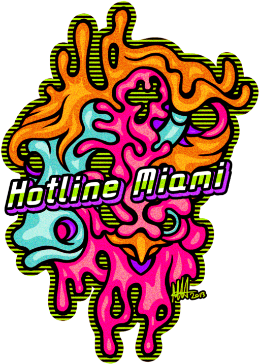 Hotline By Northwing On Deviantart - Miami (600x782), Png Download