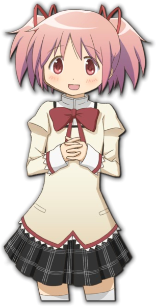 Inspired By Puella Magi Madoka Magica Madoka Kaname - Madoka Magica Madoka Uniform (306x599), Png Download