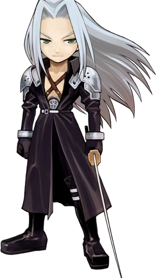 Photo - Sephiroth Final Fantasy Chibi (307x546), Png Download