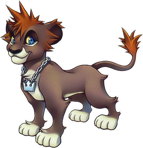 Posted Image - Kingdom Hearts Sora Lion King (470x486), Png Download