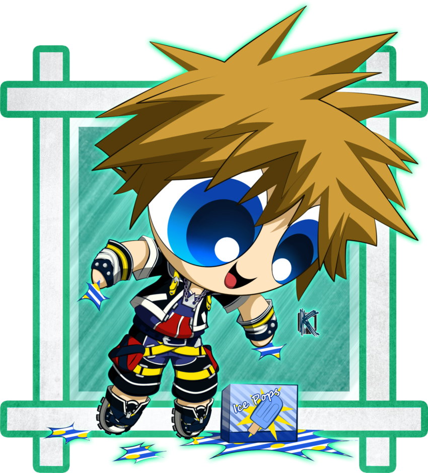 Kingdom Hearts Ii Kingdom Hearts Iii Kingdom Hearts - Powerpuff Girls Kingdom Hearts (850x940), Png Download
