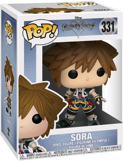 Sora Pop Vinyl Figure - Pop Disney Kingdom Hearts Sora (600x600), Png Download