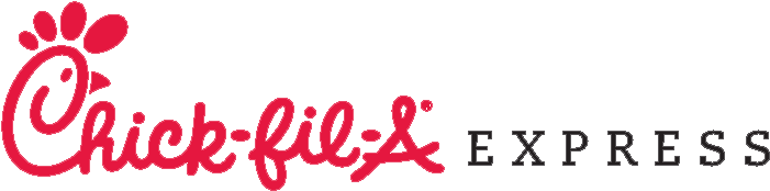 Chick Fil A Logo Png - Chick Fil A Express Logo (723x185), Png Download