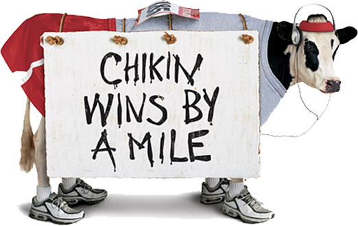 Pva's Chick Fil A Team Needs A Co Chair For Next Year - Chick Fil A Cow Running (522x330), Png Download