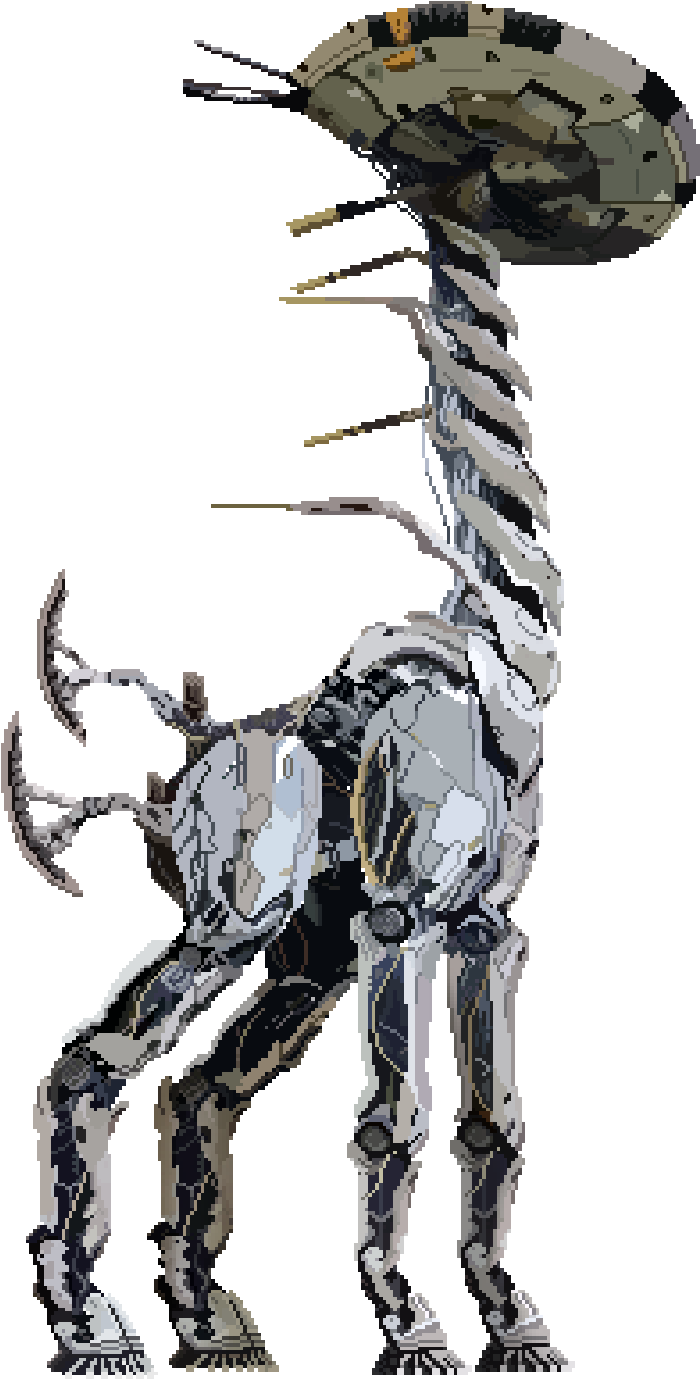 4 - Horizon Zero Dawn Tall Neck (391x750), Png Download