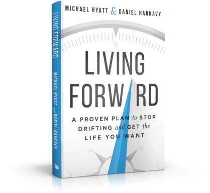 Living Forward 3d Left V21 - Living Forward Michael Hyatt (575x399), Png Download