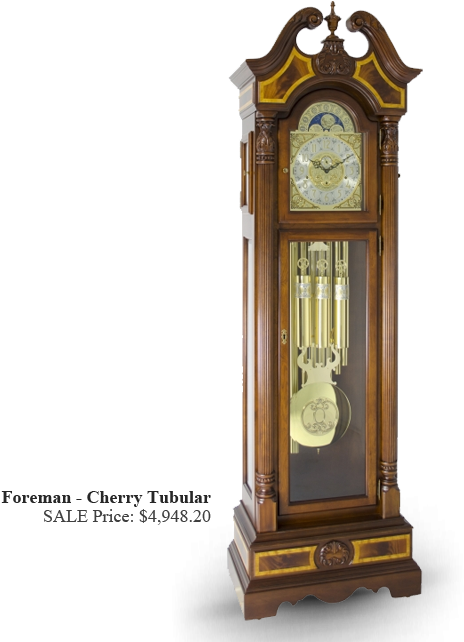 Own A Piece Of Unique History - Hermle Triple Chime Grandfather Clock (523x664), Png Download
