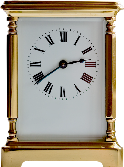 Clock - Roger Lascelles, Pendulum Wall Clock, Swiss (436x591), Png Download