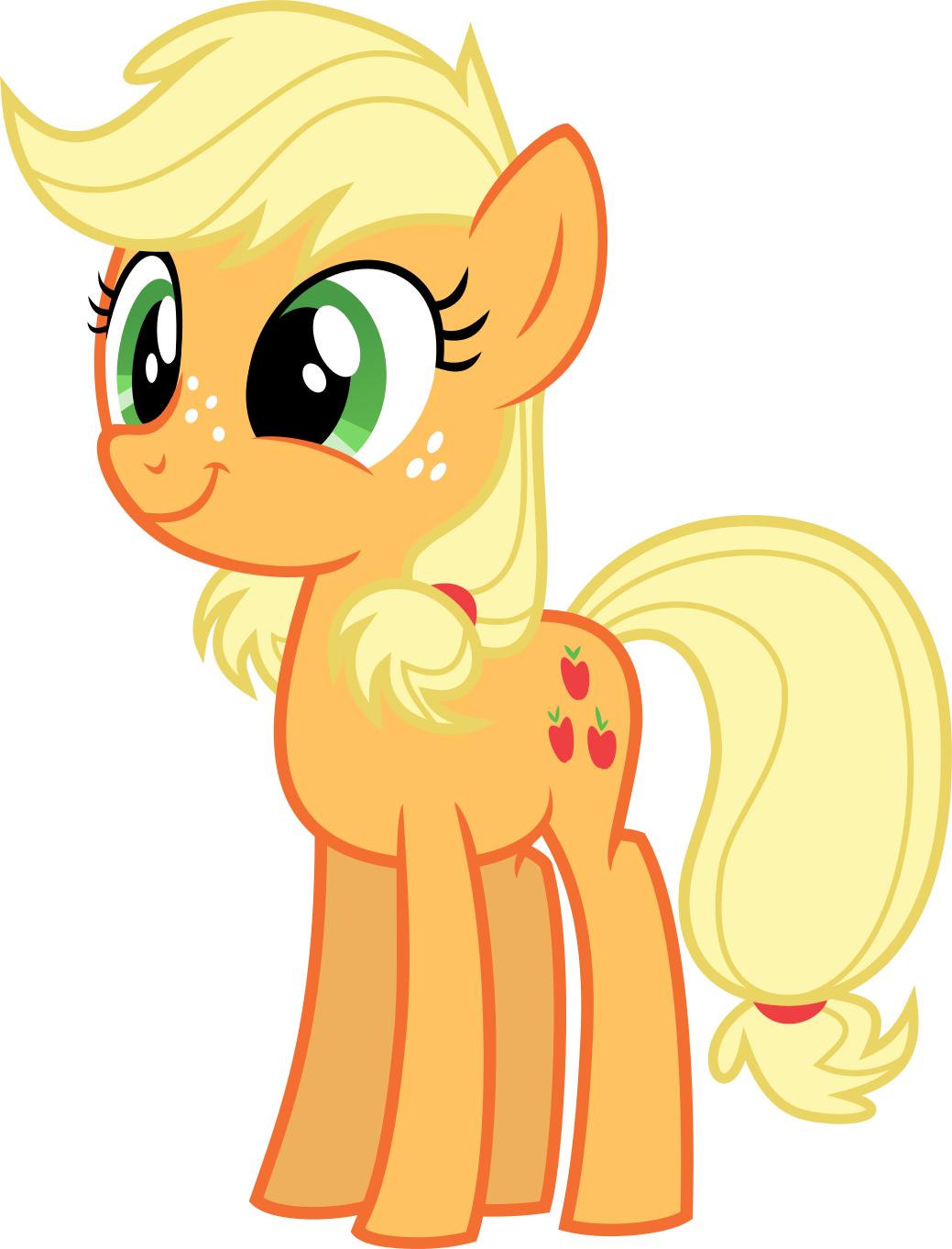 Teenage Applejack - Teenager Applejack (1039x1363), Png Download