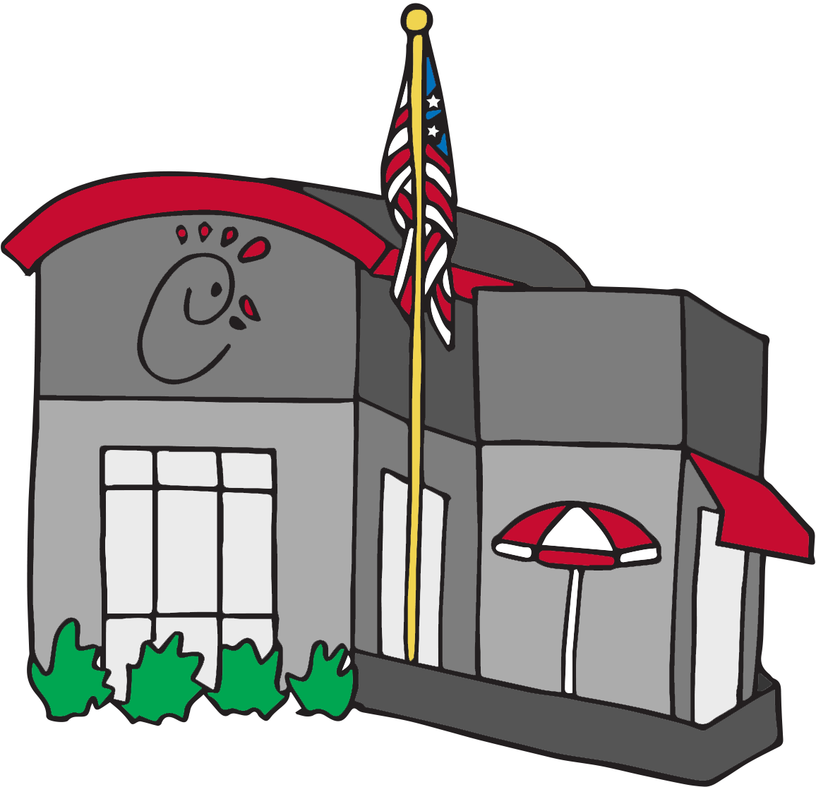 Clip Art Library Maria Baetti Chickfila - Clip Art (1156x1116), Png Download