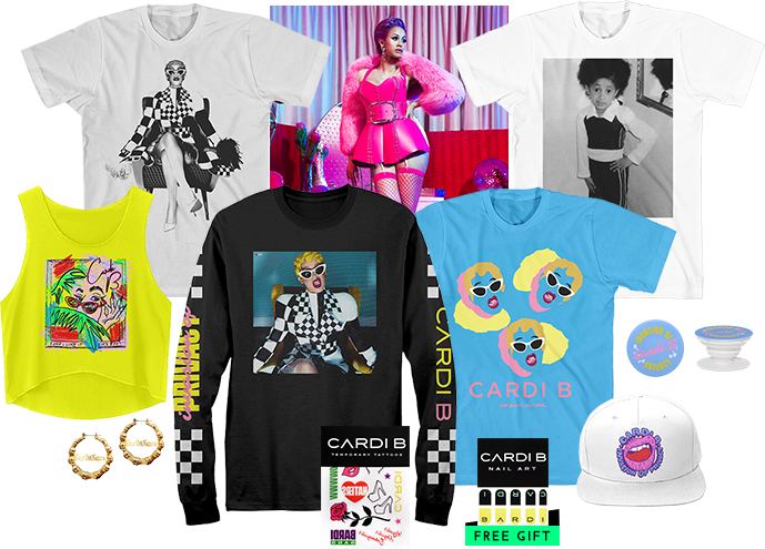 Cardi B 'invasion Of Privacy' Collection Sweepstakes - Cardi B (689x495), Png Download