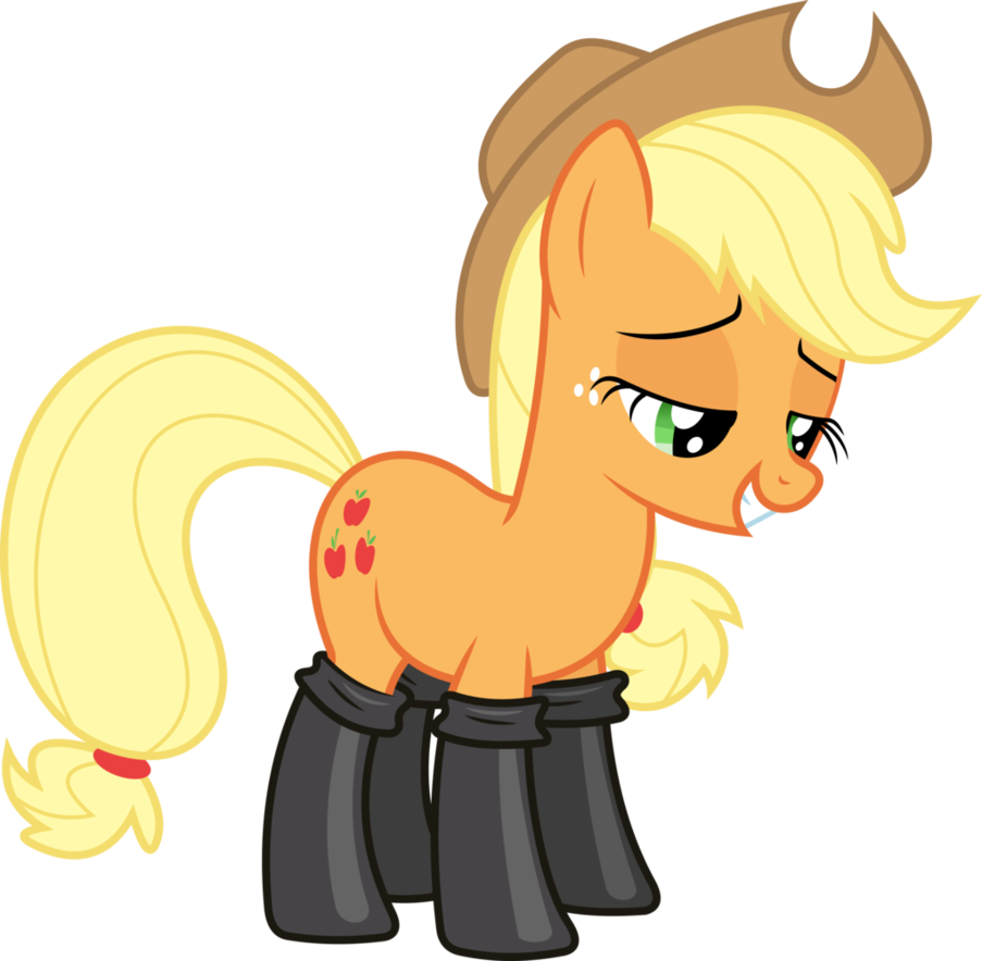 Applejack Mud Png - Mlp Boots (903x884), Png Download