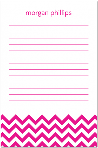 Chevron Note Pad - Surprise 60th Birthday Invitations (420x535), Png Download