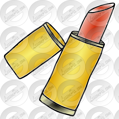 Lipstick Clipart Yellow - Clip Art (380x380), Png Download