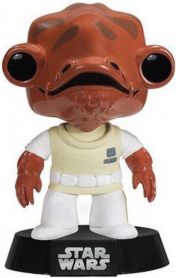 Admiral Ackbar 10 Cm - Funko Pop Star Wars - Admiral Ackbar (400x400), Png Download