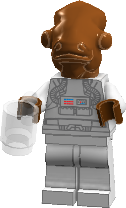 3 Best Representation Of Admiral Ackbar On Ldd With - Lego (1462x888), Png Download