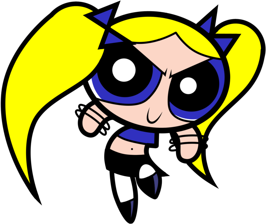 Brat In The Powerpunk Girls - Powerpunk Girls Brat (900x755), Png Download