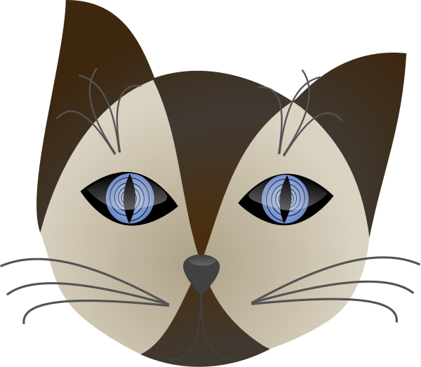 Cat 2 Clipart Png (600x523), Png Download