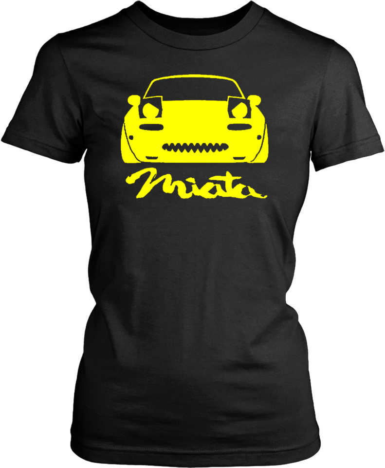 Miata Angry Eyes Lowered Racing Speed Jdm Mazda Mens - Miata (960x960), Png Download