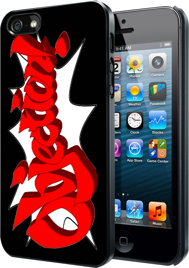 Ace Attorney Objection Iphone 4 4s 5 5s 5c Case - Chicago Blackhawks Phone Case (874x1124), Png Download