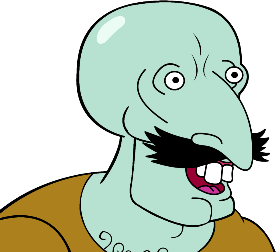 Handsome Squidward Png - Handsome Squidward (1024x910), Png Download