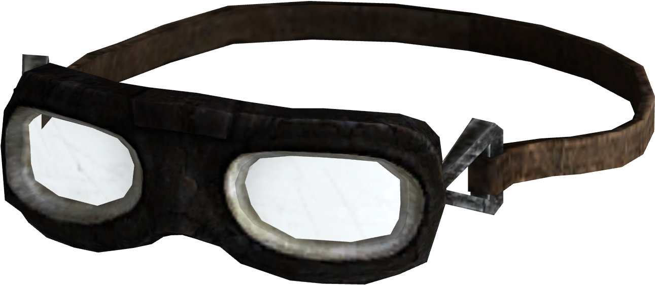 Biker Goggles - Fallout New Vegas Goggles (1350x650), Png Download