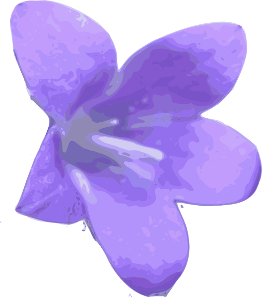 Flower Flowers Purple Plant Larkspur Tattoo - Larkspur Flower Png (423x479), Png Download