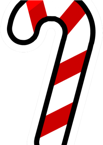 Candy Cane Clipart Cartoon - Candy Cane Clipart (640x480), Png Download
