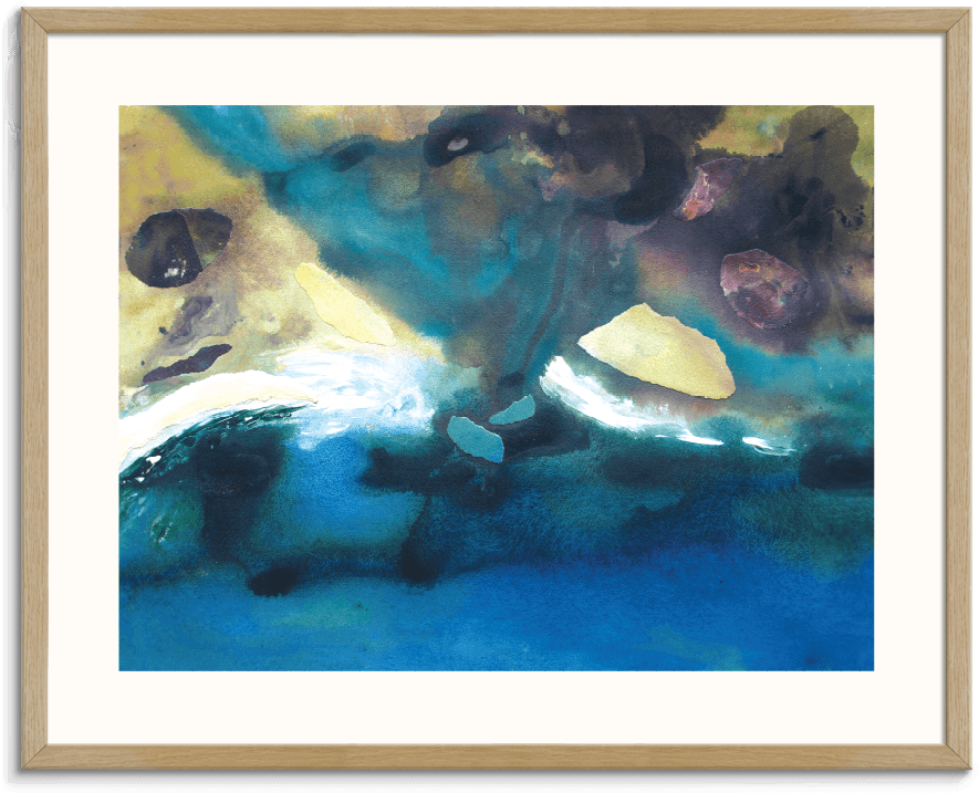 Coast - Leinwandbild „coast #2“ Von Katherine Boland, Kunstdruck (900x900), Png Download