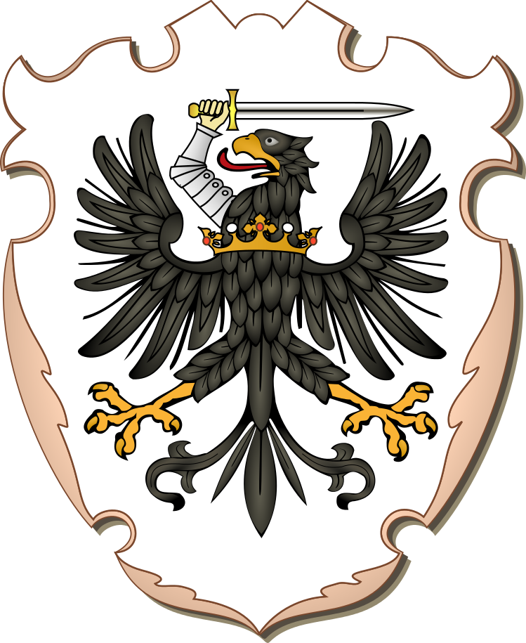 Royal Prussia Coat Of Arms (749x915), Png Download