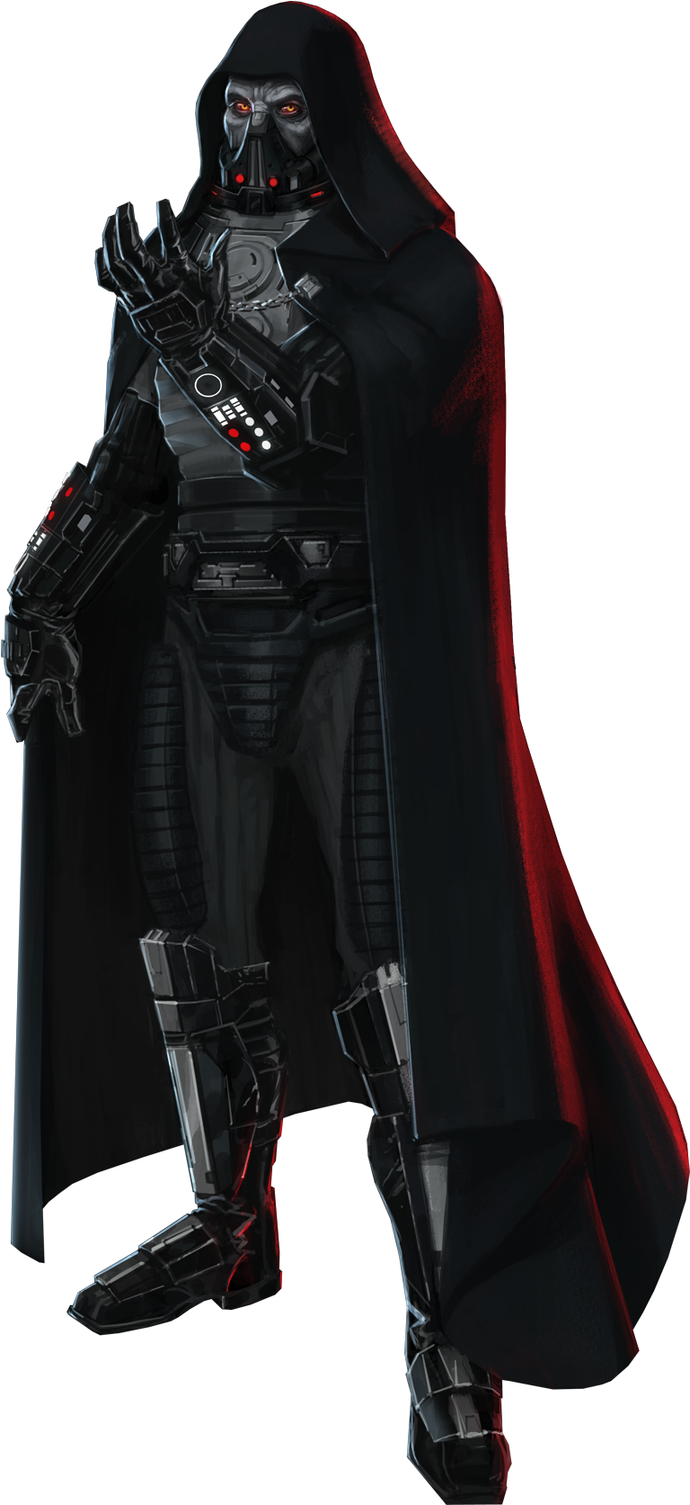 Dark-malgus - Star Wars Old Republic Sith Suit (846x1722), Png Download