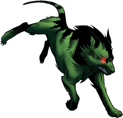 File - Cu Sith - Png - Cu Sith (442x423), Png Download